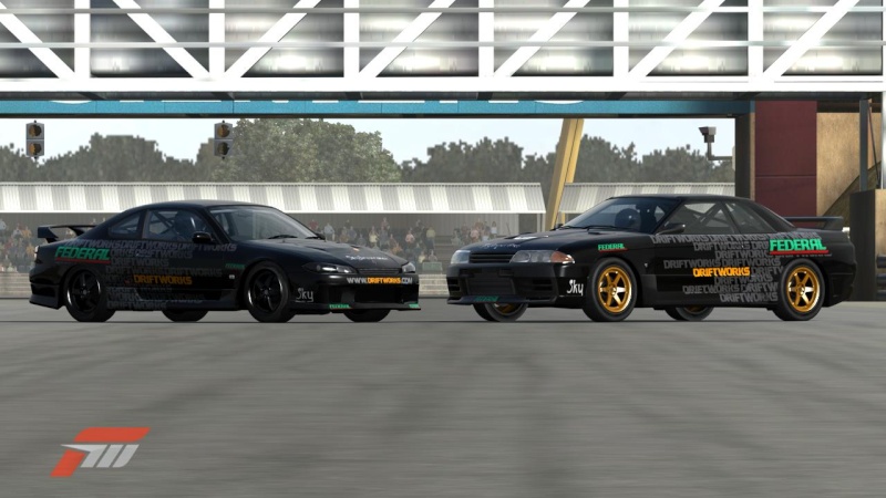 DriftWorks S15, R32, and Top Secrect S15 Forza511