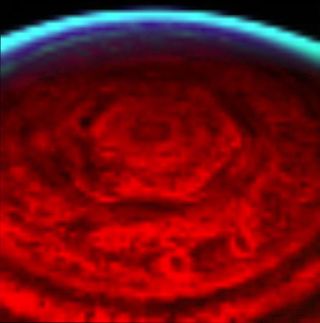El misterio sin resolver del Hexágono de Saturno - 4 veces el tamaño de la Tierra . Sat10