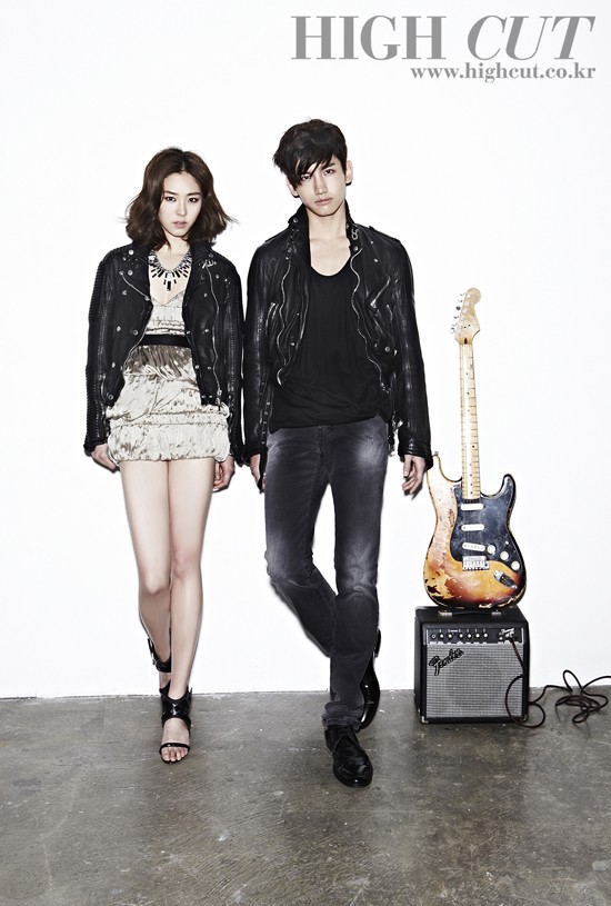 Changmin y Lee Yeon Hee en High Cute 11128