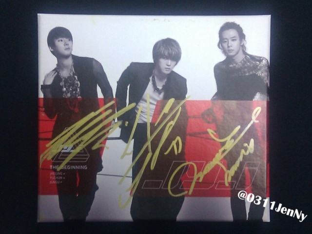 [FOTOS] JYJ posters autografiados^^ 144