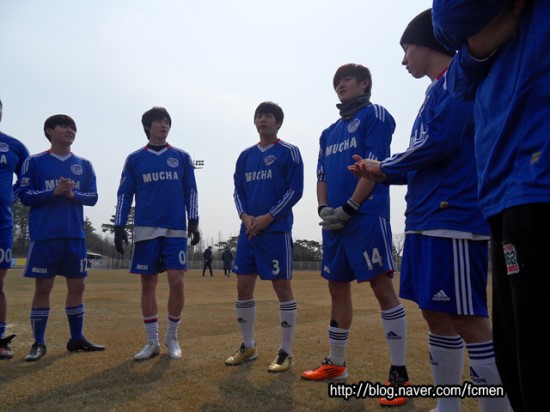 [Foto] Junsu del FC HOMBRES blog de actualización 1503