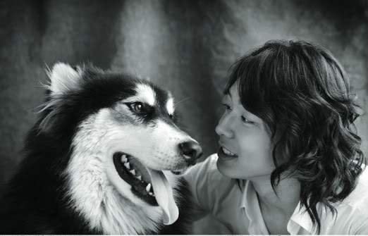Yoochun y Su mascota "Harang" Micky_12