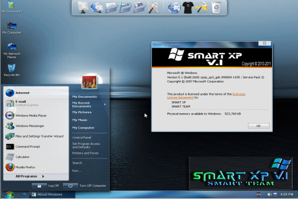 تحميل نسخة ويندوز اكس بي الجميلة windows Smart Xp V.1 iso نسخة رائعة بمساحة 570 ميجا على اكثر من سيرفر  18149510