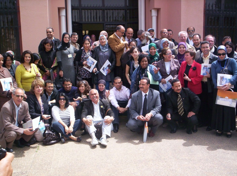 Association Marocaine des Enseignants de Français (AMEF) Organisent  en partenariat avec l’Université Moulay Ismaïl Un colloque  sous le thème : Enseignement du français : Approches innovantes 100_0510