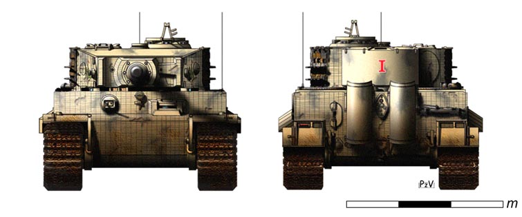 tiger I et II en prusse orientale au 1/72 P310