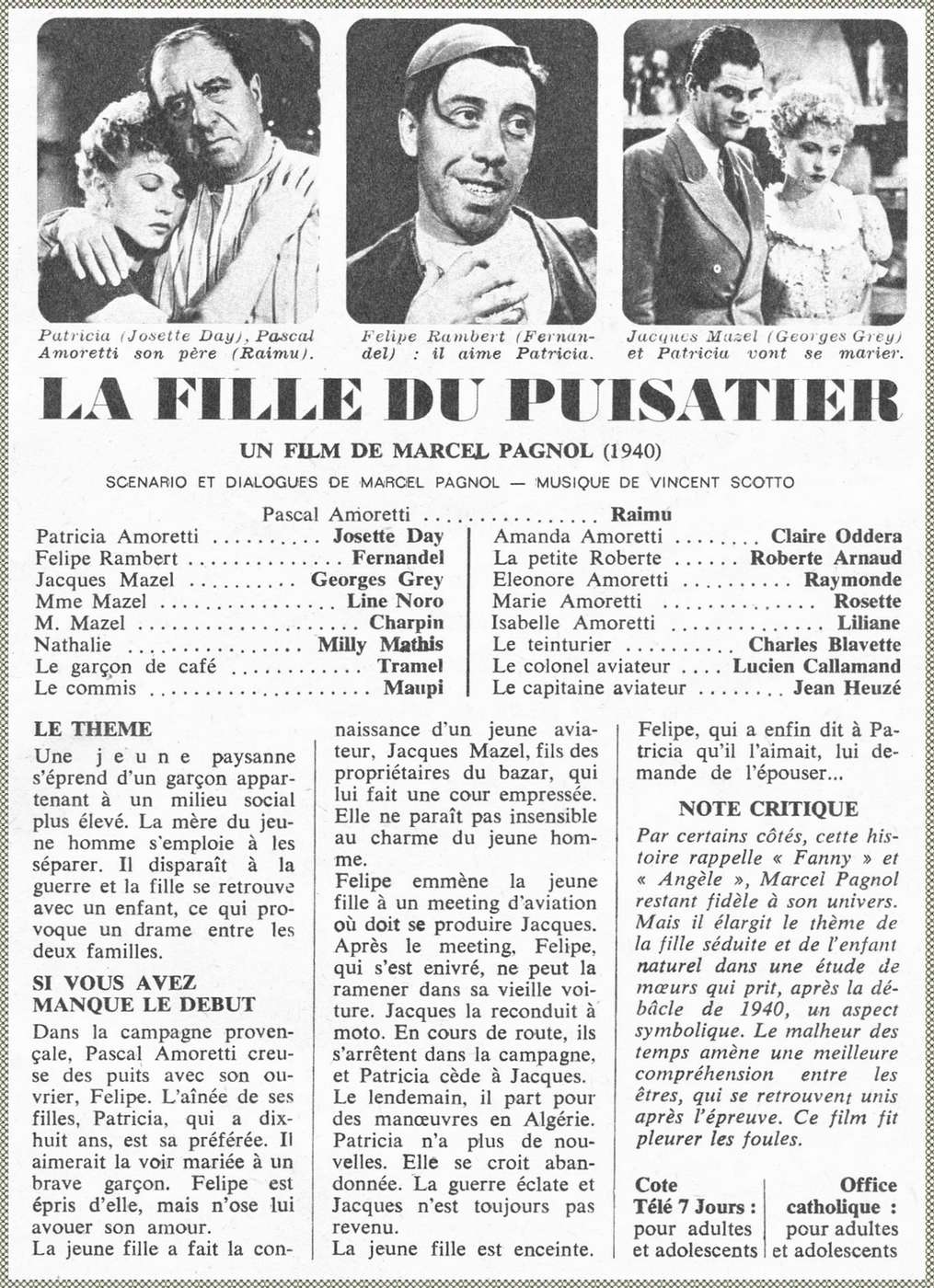 La Fille du Puisatier - 1940 - Marcel Pagnol 0713