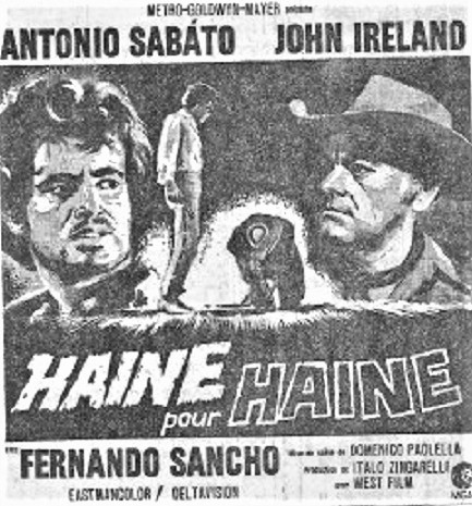 Haine pour haine - Odio per odio - Domenico Paolella 1967 08022011