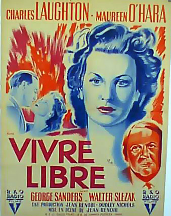 Vivre libre. This Land is Mine. 1943. Jean Renoir. 1959510