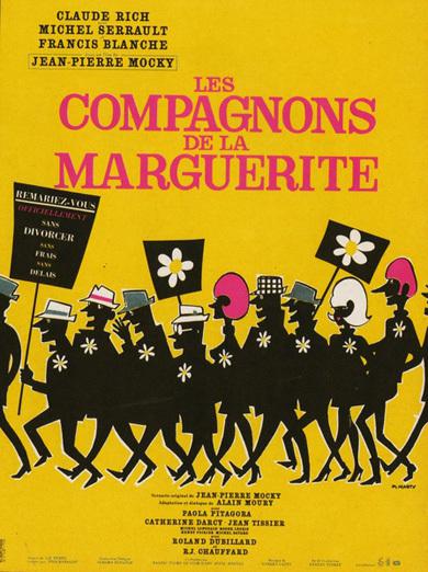 Les Compagnons de la marguerite. 1966. Jean-Pierre Mocky. Affich26