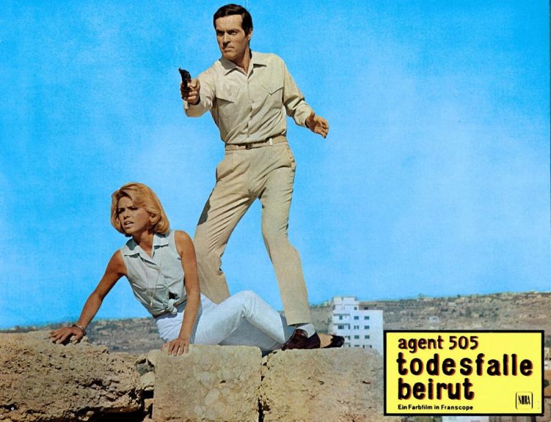 Baroud à Beyrouth pour FBI 505- 1966- Manfred R Kohler  Agent510