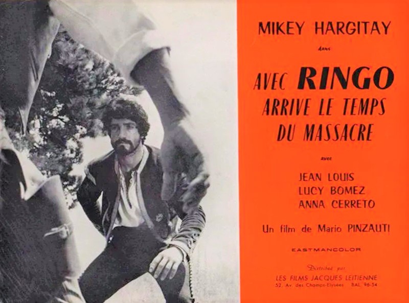 Avec Ringo arrive le temps du massacre - Giunse Ringo e... fu tempo di massacro - 1971 - Mario Pinzauti Avecri10