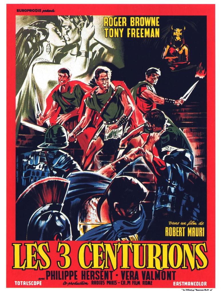 Les Trois Centurions. I tre centurioni. 1964. Roberto Mauri. Les-tr10