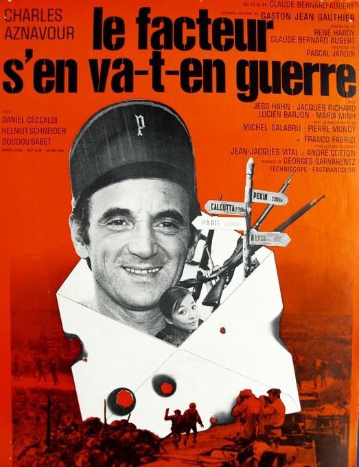 Le facteur s'en va-t-en guerre. 1966.  Claude Bernard-Aubert. Media15