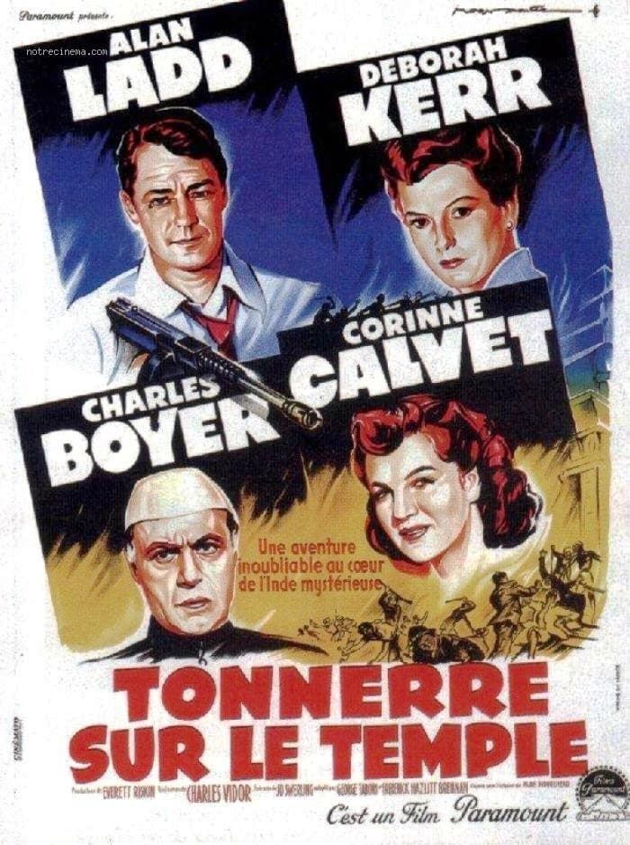 Tonnerre sur le temple. Thunder in the East. 1951. Charles Vidor. Tonner11