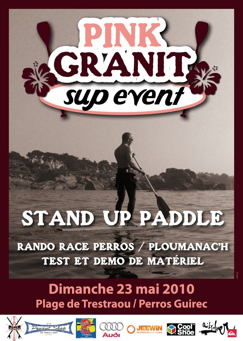 Pink granit sup event / perros guirec le 23 mai Affich10