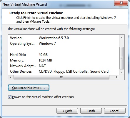 VMWare Player -- How to setup! (Warning: ITS HUUUGE!!) Fig710