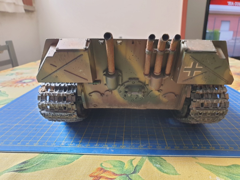 W.I.P. Real Panther Ausf F su base Tamiya by CPT America  20210510
