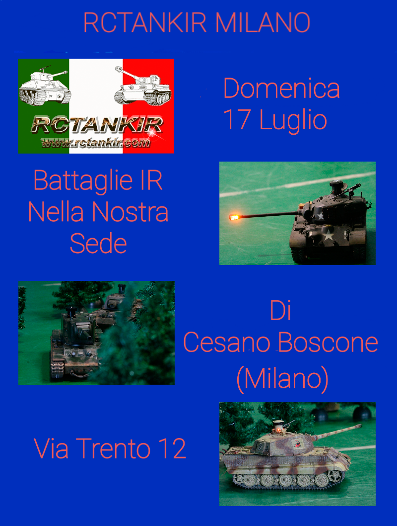 Battaglie IR di RcTankIr Domenica 17 Luglio Cesano Boscone  20220611