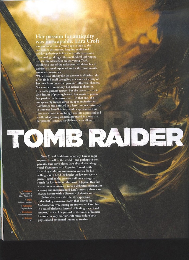 [MULTI] Tomb Raider: Primeiras imagens de Lara Croft no jogo que agora será mundo aberto 20589e10