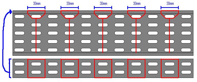 CABLE - Fabriquer un virage avec un chemin de câble facilement Dalle210