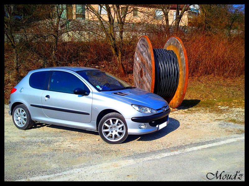 Moud'Z | Peugeot 206 XS 2.o Hdi Gris métal | Montbéliard (25) !!!!!!! A VENDRE !!!!!!!!! - Page 2 Photo040