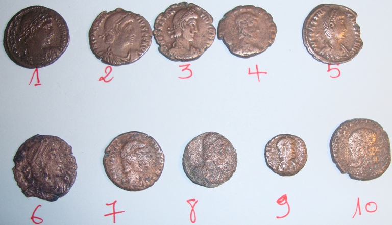 Divers monnaies de Constantin Consta14