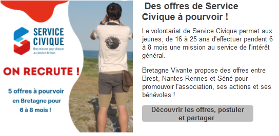 2023 - Bretagne Vivante propose des Services civiques à partir de septembre 2023 Civiqu10
