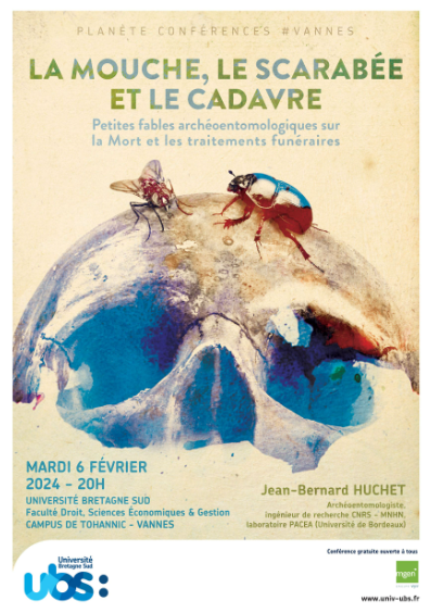 2024 - Conférence : La mouche, le scarabée et le cadavre… le 06/02/2024 à 20h00, à Vannes Conf12