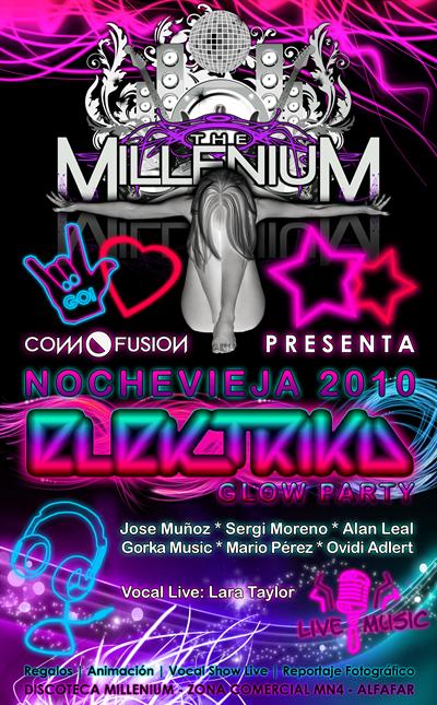 [ENTRADAS ANTICIPADAS]Nochevieja Elektrika "Glow party" en The Millenium (Alfafar) Nochev10