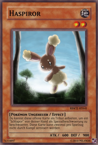 Pokémon Karten Haspir10