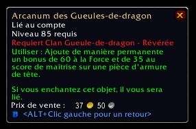 Réputation Les Gueules-de-dragon (Horde uniquement)  Reputa15