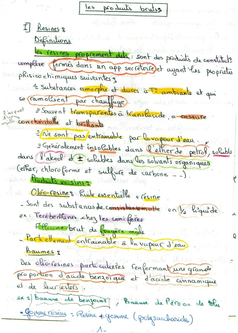 Cours (Pharmacognosie) (2010/2011) - Page 4 111