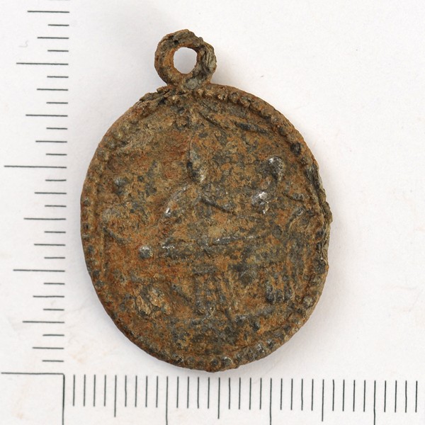 Médaille Ostentation St-Suaire et Crucifixion - datation probable début XIXème Phr_8610