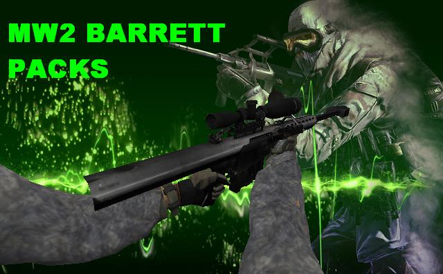 MW2 Barrett fullpack for AWP Poster10