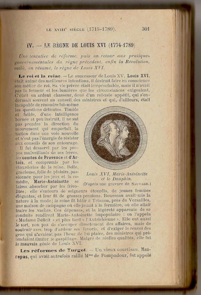 Manuel d'Histoire de France de 1923 Livre10