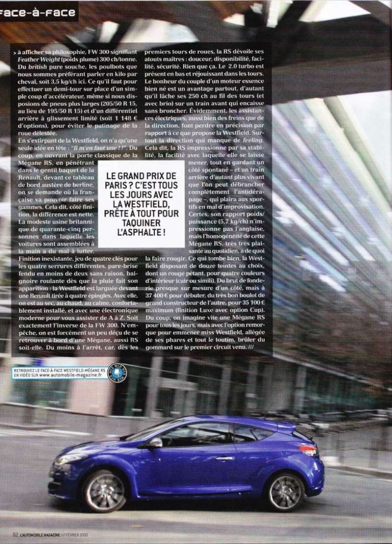 Essai par l'Automobile Magazine P411