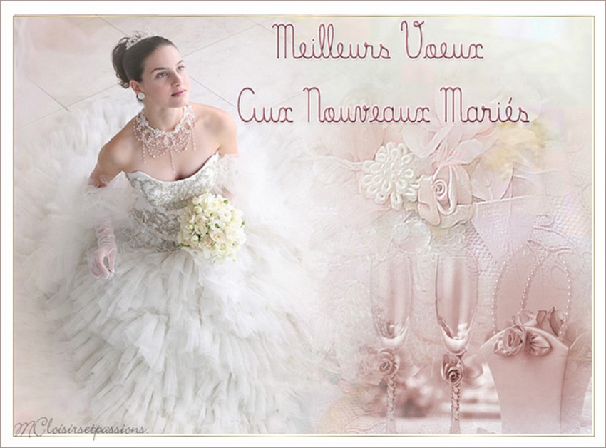 Cartes de félicitations pour les mariages Mariag14