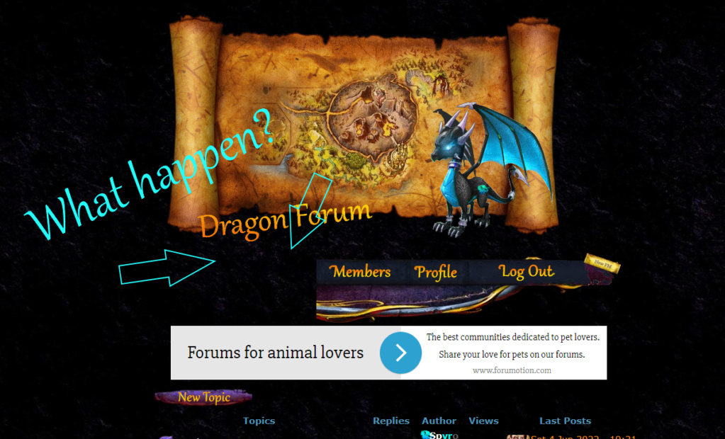 Buttons Missing under DragonForum picture Thison15