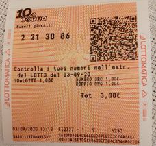 Lotto - Stefanlotto - 10&lotto dal  3 settembre - CHIUSA CON VINCITA 610