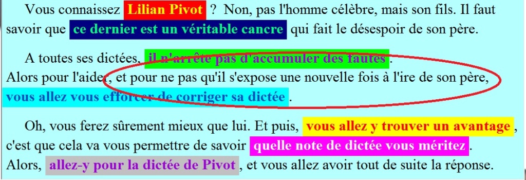 La dictée de Pivot 186