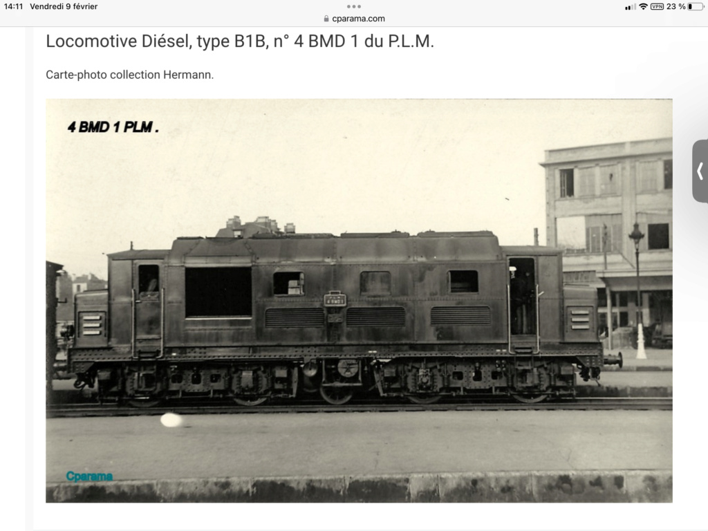 Locomotive diesel électrique 1D1 60051 ou 141DA1 ex PLM - Page 2 Img_1410