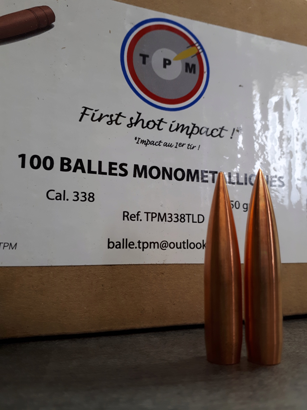 TPM, les balles mono-métalliques françaises 630
