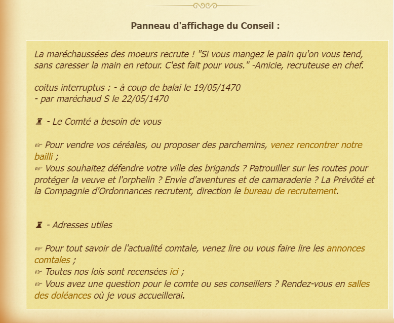 Etat du conseil Affich10