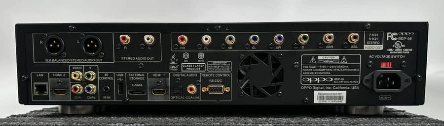 Oppo Bdp-95 Universal player Oppo310