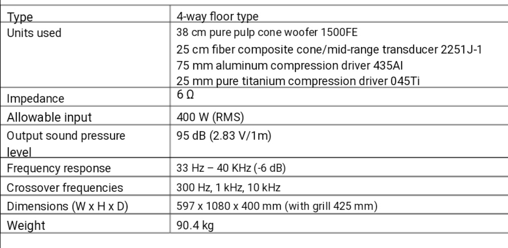 JBL 4348 Studio Monitor speakers