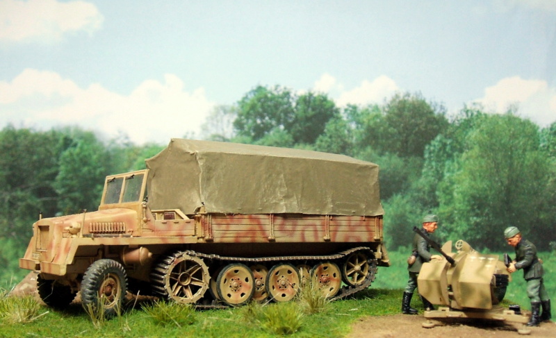 Des pièces d'artillerie sur dioramas. 14_fla10