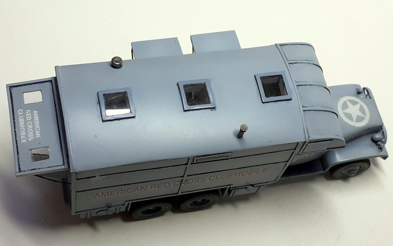 Normandie 44', GMC clubmobile, conversion KMC. Diorama terminé. Clubmo44