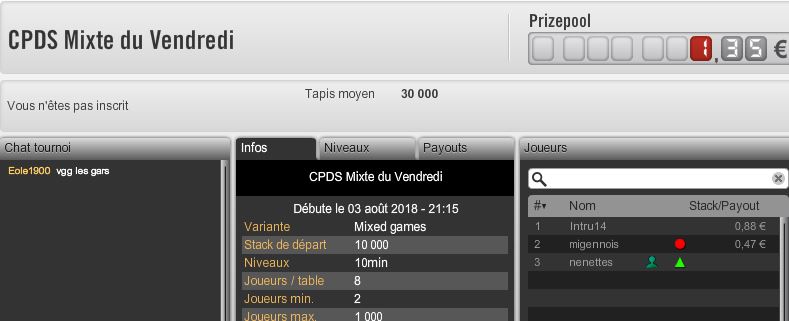 CPDS Mixte du Vendredi - 3ème trimestre 2018 2018-013