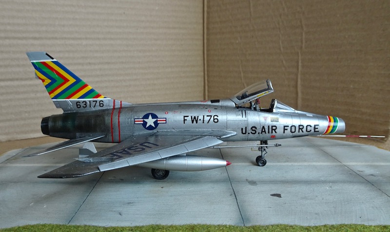 F-100D Italeri 474th TFW  F-100d30