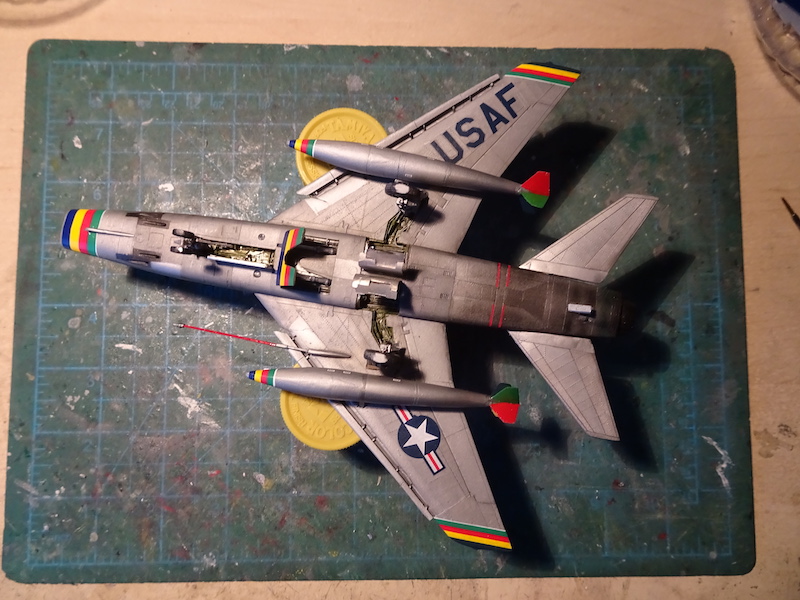 F-100D Revell & ESCI - The Hun au soixante douze. Fini_d10